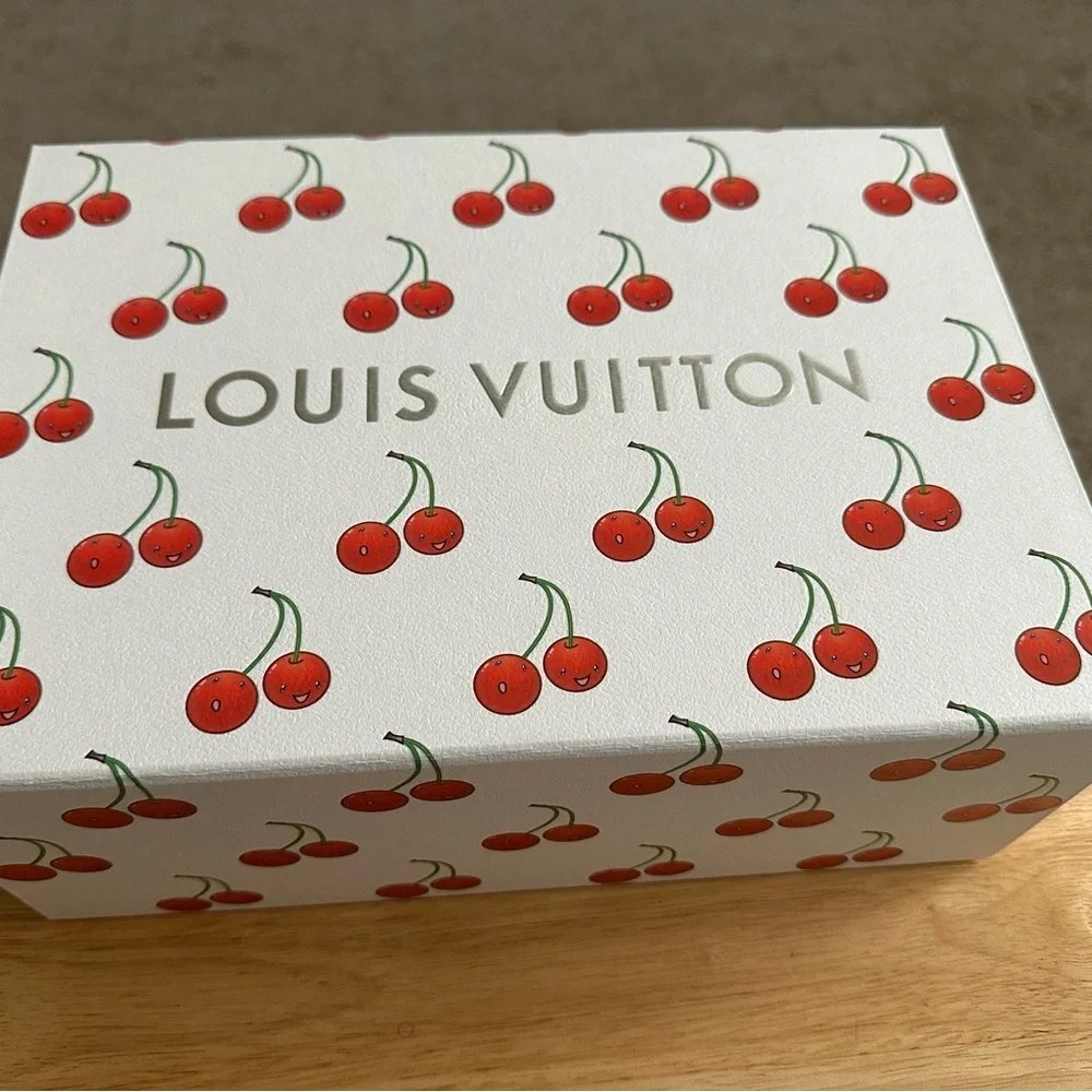 Louis Vuitton White and Red Cherry Box - Picture 2 of 5